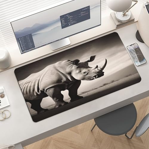 South Africa Animal Desk Pad grande de goma para escritorio miniatura 6