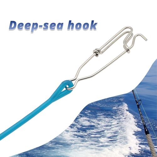 Clagone Downrigger Weight Snubber Stainless Steel Sea Fishing Trolling Snubber Outdoor Boats Fishing Snubber Fishing Equipment