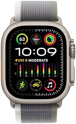 Apple Watch Ultra 2  GPS   Cellular 49mm  Smartwatch with Rugged Titanium Case & Indigo Alpine Loop Medium  Fitness Tracker  Precision GPS  Action Button  Extra Long Battery Life