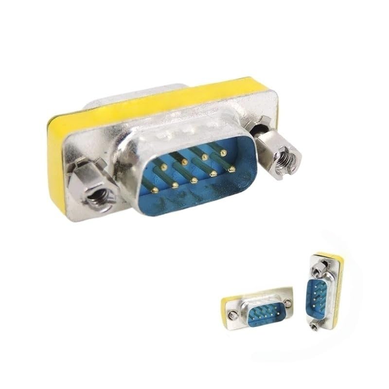 Image of 1 /5pcs DB9 VGA Plug Socket Adapter Connector Converter MI NI Gender Changer RS232 Serial(Female,1pc)