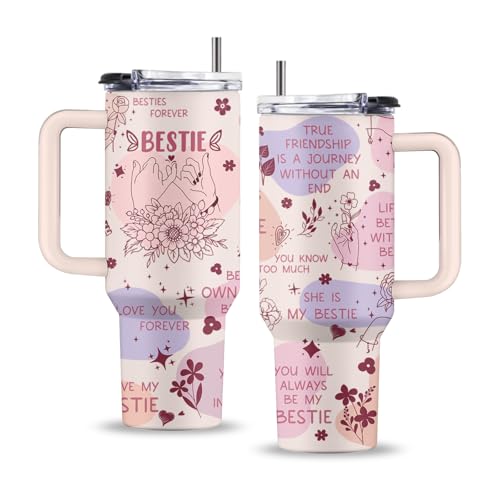 Goth Gifts for Women, 40 Oz Goth Tumbler with Handle & Straw, Birthday Presents for Goths Style Lovers, Stainless Steel Goths Tumbler, Moon Witchy Cup, Gifts for Thanksgiving Christmas, 1 PCS