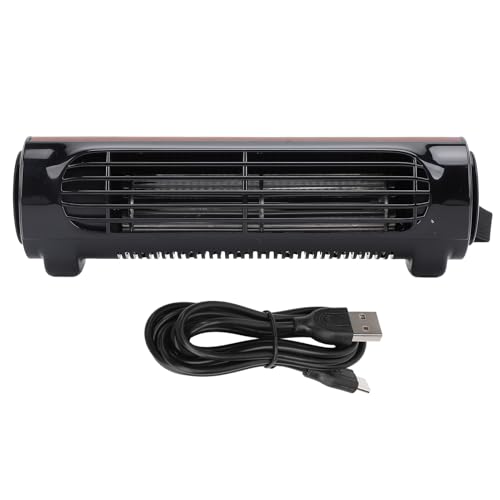 YIZISECCE Ventilador de refrigeración para asiento de coche, ventilador para reposacabezas alimentado por USB con dos modos, tres velocidades, motor silencioso sin escobillas, (Marrón)