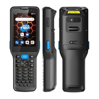SIMPLETEK - PDA Industriale Rugged (Lettore Barcode 1D/2D/QR) con Tastiera Fisica, 3.5 Pollici - Android 12, 4GB RAM / 64GB ROM, Dual SIM, 5200mAh