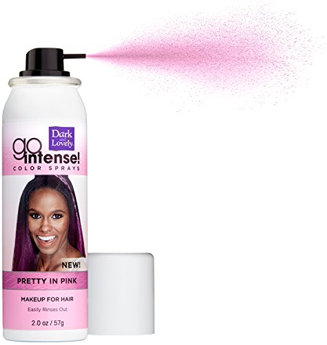 Softsheen-Carson Dark And Lovely Go Intense Color Sprays, Pretty In Pink, 2 Oz #TOP2