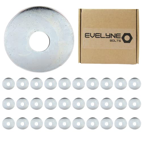 Flat Repair Washer Set (M8x30) Large OD - Steel - Evelyne (Pack of 30)