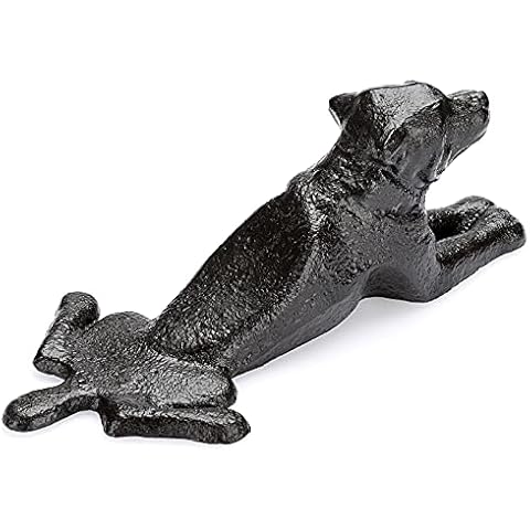 Sumnacon Cast Iron Cute Dog Door Stop Cover