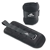 Ankle Weights for Men/Women/Kids, Alyoen Strength Training Wrist/Leg/Arm Weight with Adjustable Strap for Fitness, Walking, Jogging, Workout, Dancing and Resistance Training (Pair from 1 to 10LBS)