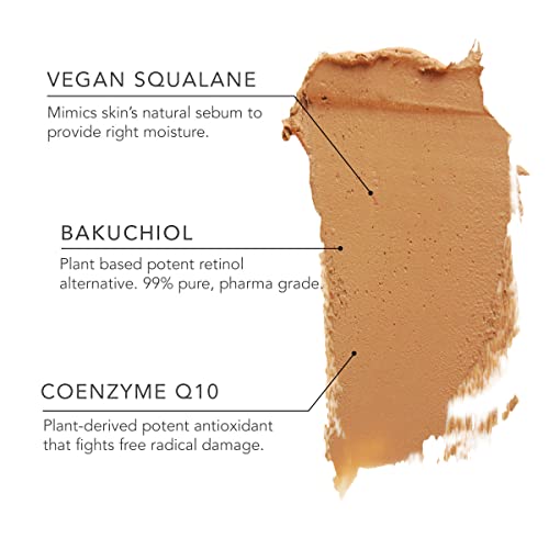 DAUGHTER EARTH High Coverage Concealer for Face Makeup, Lightweight & Breathable Silicone free 100% Vegan Makeup, Creaseless Finish | Pro Concealer with Bakuchiol | Shade- LATTE - Image 3