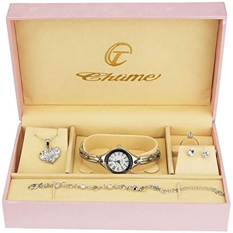 Caja de Regalo Reloj Mujer con Juegos de Joyas Cover