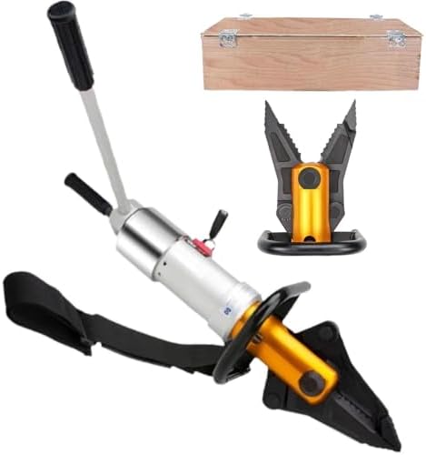 5.5T/18T Hydraulic Rescue Jaws – Compact Spreader & Cutter, 160mm Max Opening for Road Accidents, Fire & Emergency Services, Aluminum Box Packing, High Strength Tool