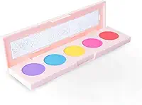 Ricosti Paleta de Sombras Acquarela, 5 Cores Vibrantes, 8,5g, Maquiagem Colorida