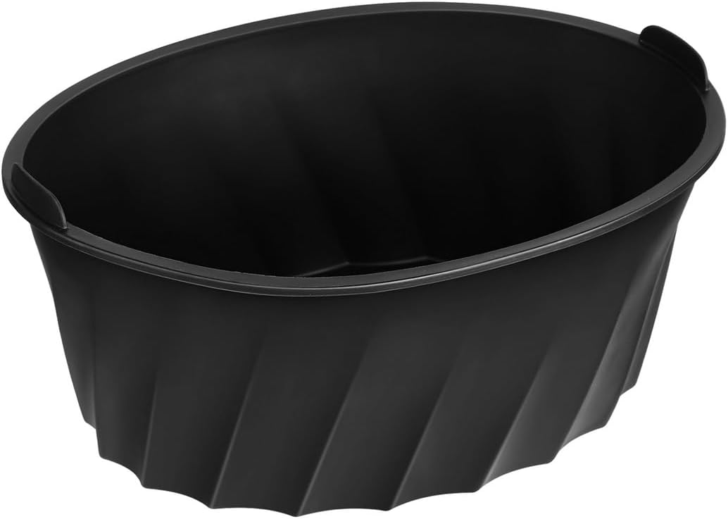 Oval Liner Silicone Reusable Cooker Slow, Non-Stick Pot Crock Large-Capacity with Compatible Liner, Slow 6-8 Qt Cookers, Insert Cooker Slow Dishwasher-Safe Leakproof