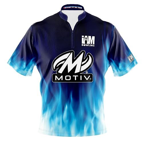 Logo Infusion Dye-Sublimated Bowling Jersey (Sash Collar) - I AM Bowling Fun Design 2016-MT - Motiv (X-Large) Multicolored