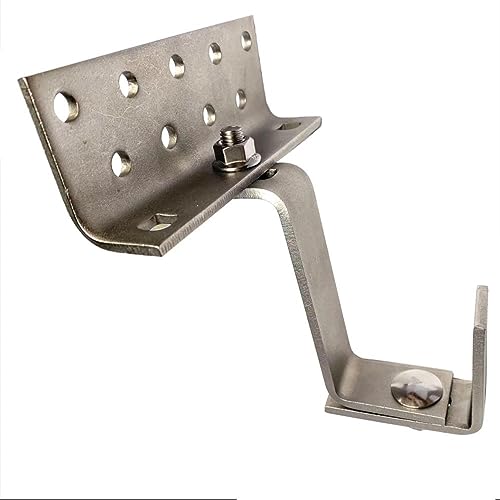 Norm-genau Dachhaken 3-fach verstellbar 115mm V2A