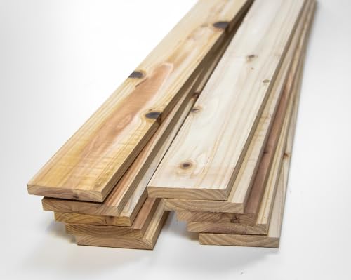 ②セット品　木の板 Amazon.co.jp: 川島材木店 国産杉 貫板 9x2.1x182cm 10枚セット : DIY