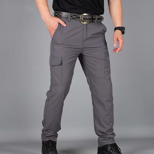 Cargo Work Pants for Men Construction Lightweight Waterproof Hiking Pants Baggy Combat Tactical Pants Multi Pockets2