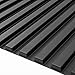 Art3d Slat Wall Panel, 3D Fluted Textured Panel 12-Tile 19.7 x 19.7in. - Cover 32 Sq.Ft., Black