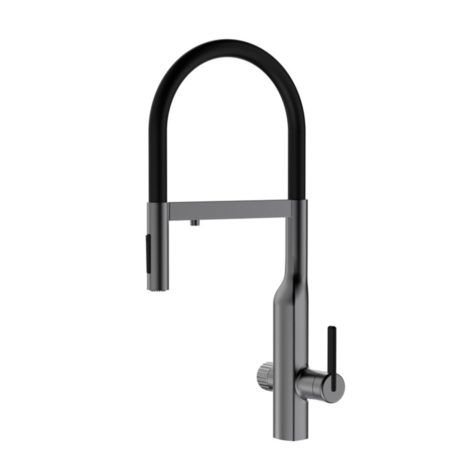 ZQFHSX 3 Way Kitchen Tap - Flexible Swivel Hot and Cold Purified Water Faucet, in 1 Brass Sink