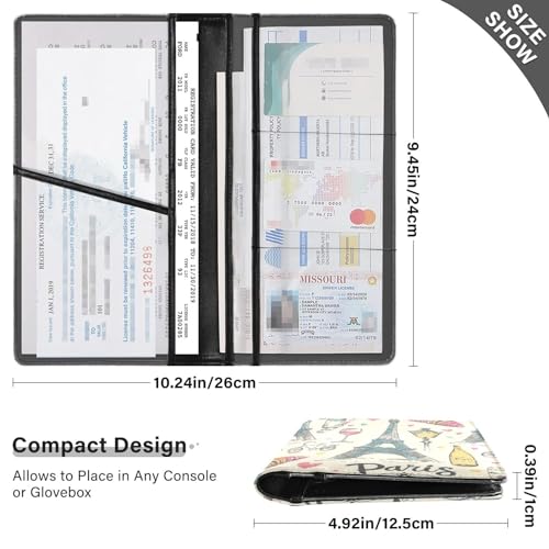 Organizador de Documentos de Cuero miniatura 3