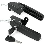 Front Deluxe Cab Full Door Handle Locks UTV Side-by-Side Upgrade Kit 715009951 for Can-Am Defender HD10 HD9 HD8 HD7 Add on 2-Seat Driver & Passenger Side