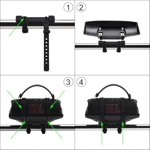 Hzycwgone Bike Handlebar Mount for JBL Charge 6/5/5 Wifi/4/3/Essential 2 by Hzycwgone - Used condition - Image 2