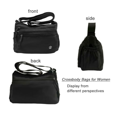Crossbody Bags for Women, Multi Pocket Casual Shoulder Bag, Handbags Purses with Adjustable Strap for Women4