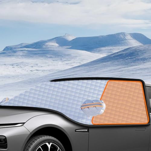 Láminas de Protección Contra el Hielo para Skoda Enyaq Coupé iV / Enyaq RS Coupé iv SUV IV 80 80x 60 50 SUV Protector Hielo Parabrisas Cubierta del Parabrisas Protección del Parabrisas 265x115x110cm