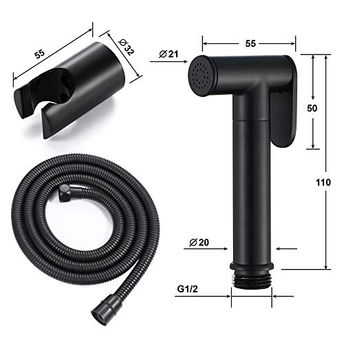 Rociador de bidé de pared para limpiar pañales de tela de forma rápida e higiénica 7