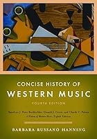 Concise History of Western Music [With Access Code] [CONCISE HIST OF WESTERN MUS-4E] [Hardcover] B008NWSYEG Book Cover