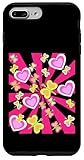  Farfalle cuore primavera retrò anni \'80 vintage anni \'90 Custodia per iPhone 7 Plus/8 Plus