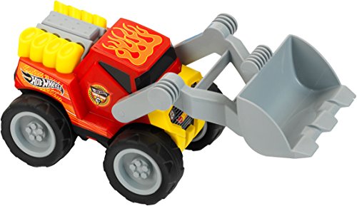 Theo Klein 2444 Hot Wheels Radlader, Maßstab 1:24, Spielzeug