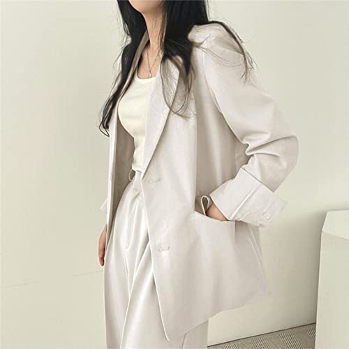 Menas Femininas Blazer Jacket Troushers Calças Conjunto Ladies Casual Office Work Roupfits