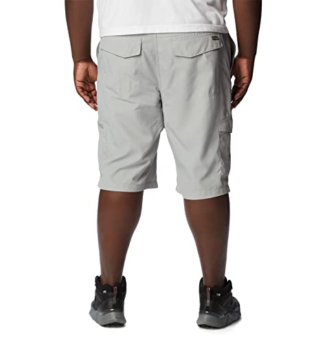 Image of Columbia Men's Silver Ridge Cargo Short, Breathable, UPF 50 Sun Protection, Columbia Grey, 44x12