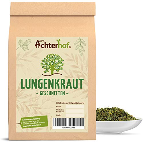 100 g Lungenkraut geschnitten Lungenkrauttee Kräutertee Kräuter vom-Achterhof