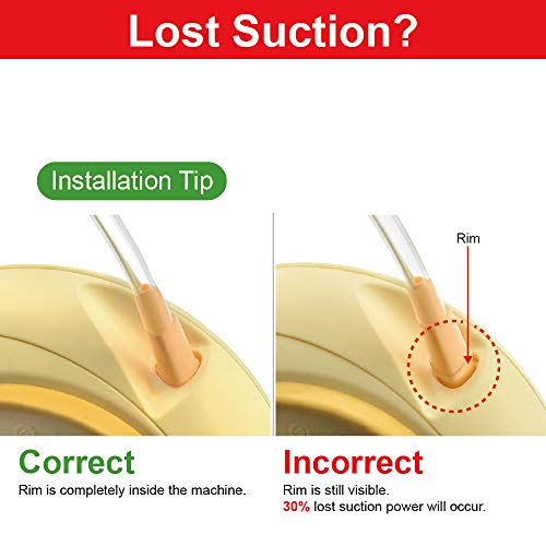 image for Tubing Compatible with Medela Swing Breastpump, 1/Pack, BPA Free, Repl