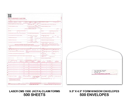 EGP CMS-1500 Laser Printer Medical Claims Form (2500)