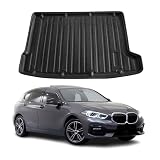 Omac   Tapis de coffre de voiture   Compatible avec BMW Série 1 F40 2019 2024   En caoutchouc TPE Noir