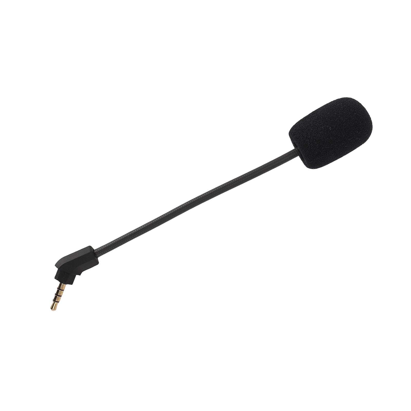 Ersatz Game Mikrofon für Kingston Cloud Revolver/HyperX Cloud Revolver S Gaming Headsets, Gaming Mikrofon mit Geräuschunterdrückung, Vergoldeter 3,5 mm Stecker
