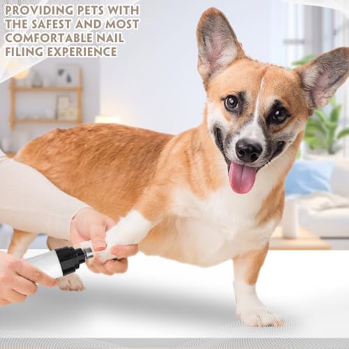 Krallenschleifer für Hunde, Pfotentrimmer Für Hunde, Haustier nagelschleifer, Haustier Krallenschleifer, Elektrische H-unde K-rallenschleifer, Geeignet für Große, Mittlere und Kleine H-unde/Katzen