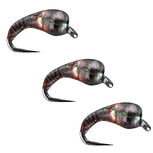 Colorado Fly Supply Demon Midge Flies - 3 Pack Wet Flies For Trout Fishing Size 20