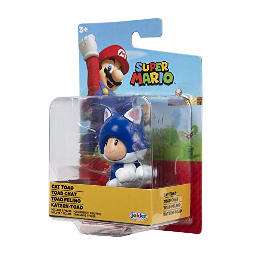 Figurine Mario Bros Toad Chat - vue 9