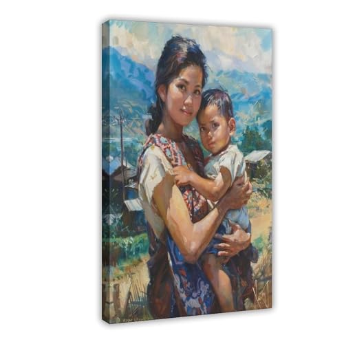Impression sur toile philippines pour bureau et salon créant une ambiance apaisante