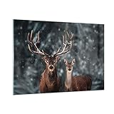 Wandbildglas kann für eine fantastische Atmosphäre im Innenraum soregn. Gesamtmaß: 100cm x 70cm. Anzahl der Elemente: 1. Die Vielseitigkeit der Anwendung der Bilder auf Glas macht es möglich, diese Bilder in jedem Interieur, das im skandinavischen, glamourösen, minimalistischen, Boho- und sogar industriellen Stil eingerichtet ist, einzusetzen.