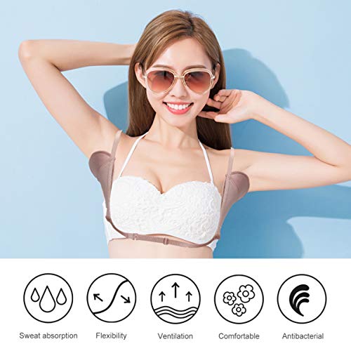 HEALLILY Colete de proteção contra suor para as axilas, colete protetor de suor lavável para mulhere