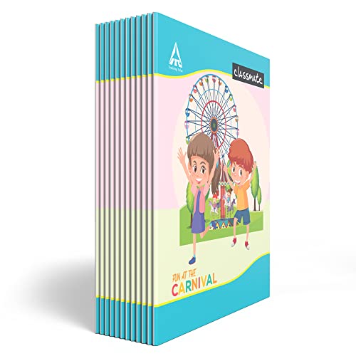 Image of Classmate - Long Book | 140 Pg | | 29.7cm x 21.0cm | Pack of 12 | Long Size Ruled Notebook for School Students & Notebook | 128 Pg | | 21.0cm x 17.0cm | Pack of 12 | Short Size Ruled Notebook for ...