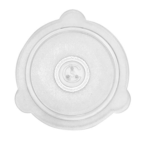 Cuchina Safe Vented Microwave Glass Lid and Bowl Cover; Perfect Lid for Bowls, Mugs, and Pots (8 inch - 1-Piece Set)