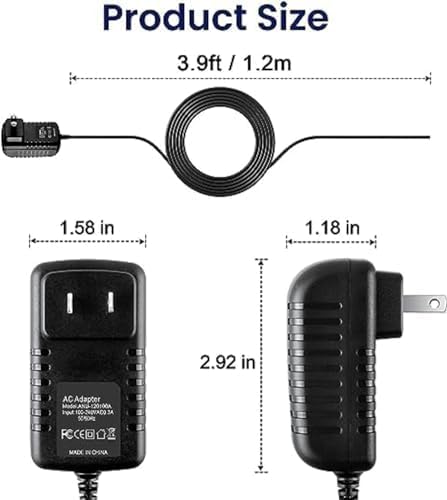 Jytyto 9v 1a AC/DC Adapter for Extron YCS Transcoder Composite/S-Video Encoder/Decoder Power Supply Cord Cable PS Wall Home Charger