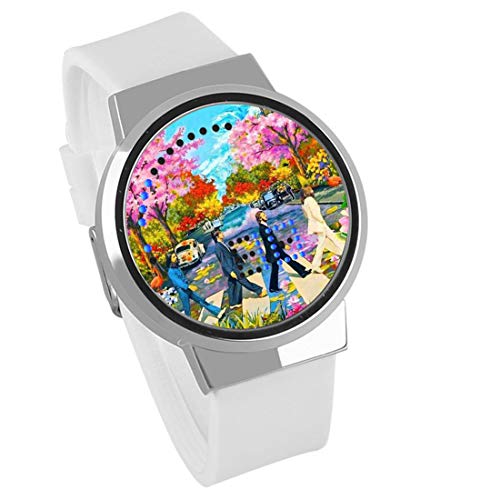 Montres Homme,Écran Tactile LED Regarder Le Groupe De Rock des Beatles Autour De La Personnalité De La Main Électronique… - Les Beatles, Paul McCartney, John Lennon, RIngo Starr, George Harrison Montres Homme,Écran Tactile LED Regarder Le Groupe De Rock des Beatles Autour De La Personnalité De La Main Électronique… – Image 4