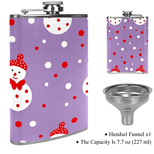 Flasque pour liqueur violette avec entonnoir pour boisson de camping - 4