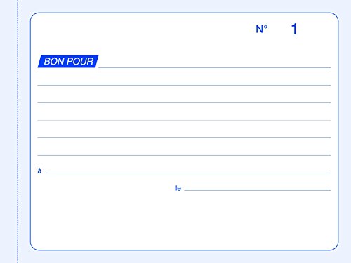 Carnet Bons pour bloc de liasses autocopiantes de comptabilité - 2